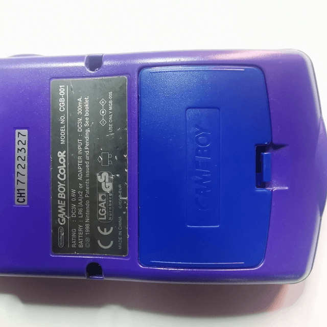 Gameboy Color Battery Covers - Light Blue for Pokemon Edition Console