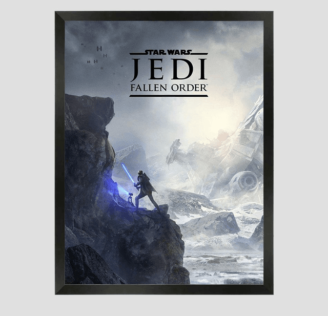Jedi Fallen Order A3 Framed Print