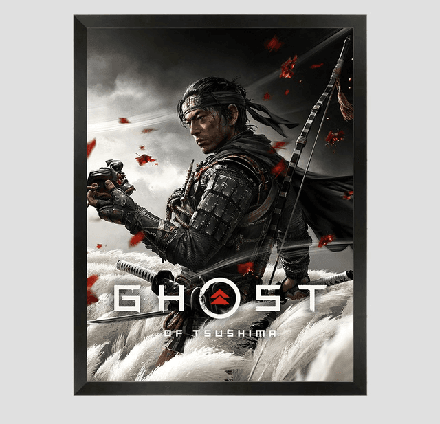 Ghost of Tsushima A3 Framed Print